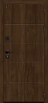 Входная дверь BRAVO Глори/SBlack Pecan/Cappuccino Melinga