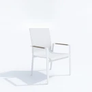 Стул SOLA белый - белый каркас