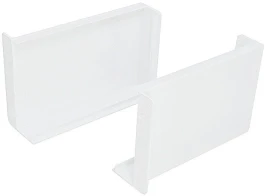 Декоративная накладка ABS (компл. 2 шт.) Белый