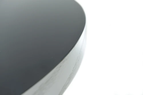 Стол Оскар D950 Glass, Белый, Стекло Чёрное