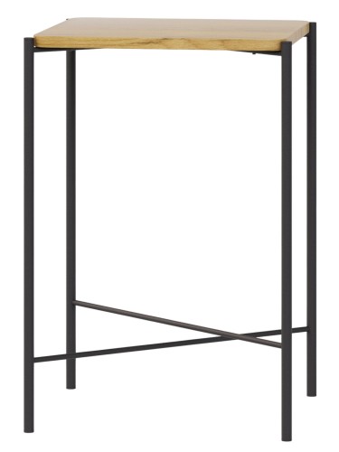 Стол журнальный Лори секвойя крем/черный