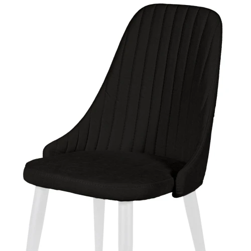 Стул ДП2-30 «Шато», ткань «Энигма 15», каркас белый