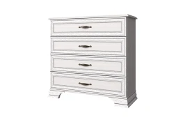 Комод 4S, TIFFANY, цвет вудлайн кремовый