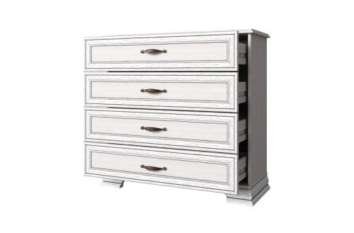 Комод 4S, TIFFANY, цвет вудлайн кремовый