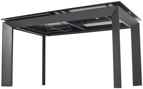 Стол CREMONA 140 KL-176, итальянская керамика/ черный каркас, ®DISAUR