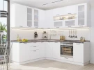 Модульная угловая кухня Флэт Плюс-02 White In 2S Модульная угловая кухня Флэт Плюс-02 White In 2S