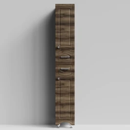 Пенал Адам 30 напольный, Дуб крымский коричневый ПВХ 131005-9005, правый