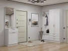 Готовая прихожая Стиль-04 White Silkwood Белый