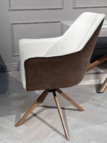 Стул обеденный Хьюго TW-1187, молочно-коричневый