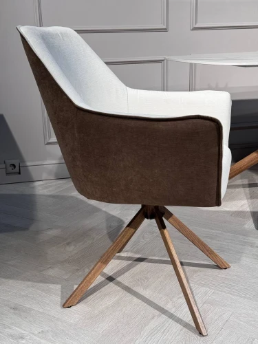 Стул обеденный Хьюго TW-1187, молочно-коричневый