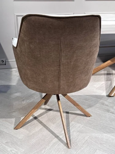 Стул обеденный Хьюго TW-1187, молочно-коричневый