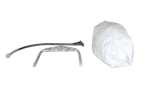 Кресло подвесное Ривьера арт.D24-МТ2025 (стойка+основание.черн.,корзн.бежевая.,подуш.шоколад. 3уп. (В))