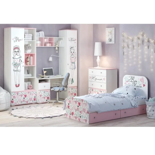 Шкаф с открытыми полками Малибу ШК-18