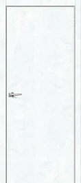 Межкомнатная дверь экошпон mr.wood Браво-0 Snow Art