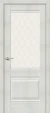 Межкомнатная дверь экошпон Прима-3 Bianco Veralinga White Сrystal