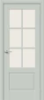 Межкомнатная дверь эмалит BRAVO Прима-13.0.1 Grey Matt Magic Fog