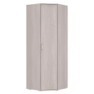 Шкаф угловой для одежды Белла, ясень белый