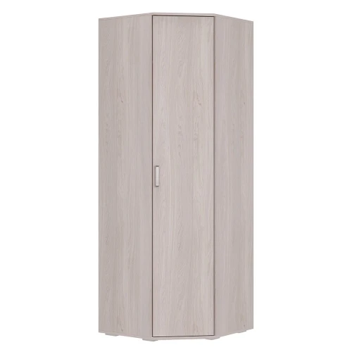 Шкаф угловой для одежды Белла, ясень белый