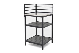 Модуль уличной кухни из алюминия BASE (угловой открытый)