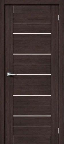 Межкомнатная дверь экошпон ĒLPORTA Порта-22 Wenge Veralinga Magic Fog