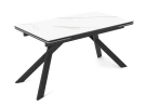 Стол DikLine SKW140 Керамика белая FNZ 9206037/подстолье черное/опоры черные (2 уп.) Стол DikLine SKW140 Керамика белая FNZ 9206037/подстолье черное/опоры черные (2 уп.)