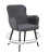Стул DikLine 503 поворотный SB5 серый, ножки черные
