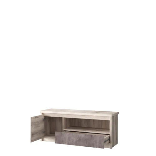 Тумба RTV 1D1SN, JAZZ, цвет Каштан найроби/Оникс