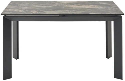 Стол CREMONA 180 KL-176, итальянская керамика/ Черный каркас, ®DISAUR