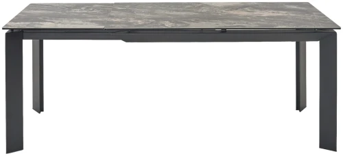 Стол CREMONA 180 KL-176, итальянская керамика/ Черный каркас, ®DISAUR
