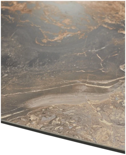 Стол CREMONA 180 KL-176, итальянская керамика/ Черный каркас, ®DISAUR