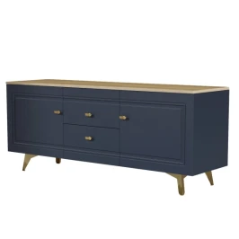 Тумба Вега Сапфир ТВ 1500, темно-синий