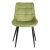 Стул ABRUZZO ( mod. 8060 ) металл/велюр, 54 х 62 х 83 см, зеленый (HLR 54)/черный (Комплект из 4 шт.)