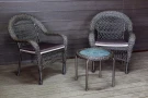 Садовый комплект из искусственного ротанга Мэдисон НЬЮ (Medison NEW) Balcony set с круглым столиком с подушками на сиденье Садовый комплект из искусственного ротанга Мэдисон НЬЮ (Medison NEW) Balcony set с круглым столиком с подушками на сиденье