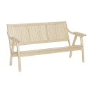 Диван-скамья массив решётка (Бесцветный (Лак)) Диван-скамья массив решётка (Бесцветный (Лак))