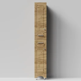 Пенал Адам 30 напольный, Дуб Тортуга ПВХ 2357-43, левый