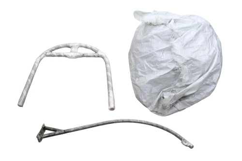 Кресло подвесное Флорес арт.D2710 (стойка+основание черн, корз.коричневая, подуш.estera-хамелеон. 3уп. (В))