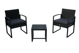 Набор мебели Фрост  арт.SFS074 черный, серый "Garden story"