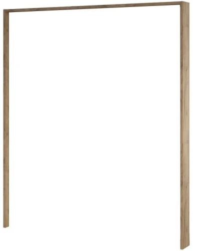 Шкаф «Мишель» 4-х дверный, Дуб крафт золотой/Белый жемчуг