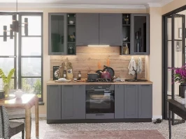 Кухня Глетчер-01 Маренго силк Кухня Глетчер-01 Маренго силк