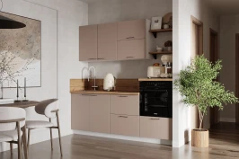 Готовая кухня КГ 2100 Эмаль, Крем  Арника РМ в.4