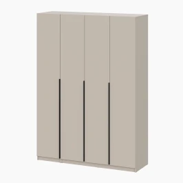 Шкаф распашной с наполнением (9 полок + штанга) ШК 5, Меланж