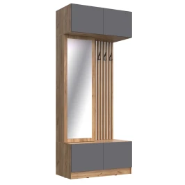 Прихожая Роджина, Дуб крафт, Графит