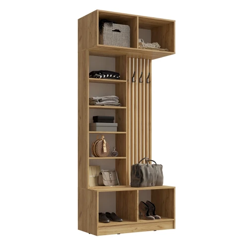 Прихожая Роджина, Дуб крафт, Графит