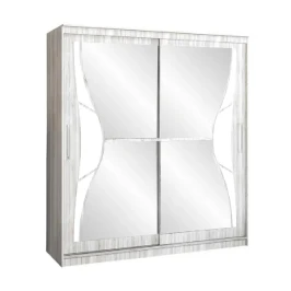 Шкаф-купе Элегант №1 1,5 Сандал светлый