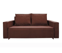Диван аккордеон Лофт 120 коричневый