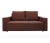 Диван аккордеон Лофт 120 коричневый