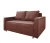 Диван аккордеон Лофт 120 коричневый