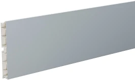 Цоколь ПВХ Алюминий 95 мм