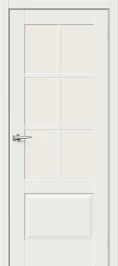 Межкомнатная дверь эмалит BRAVO Прима-13.0.1 White Matt Magic Fog