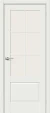Межкомнатная дверь эмалит BRAVO Прима-13.0.1 White Matt Magic Fog